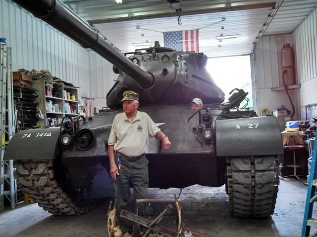 Fred & Skip firing up M47