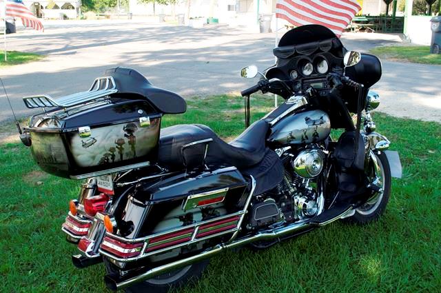 Military tribute bike.