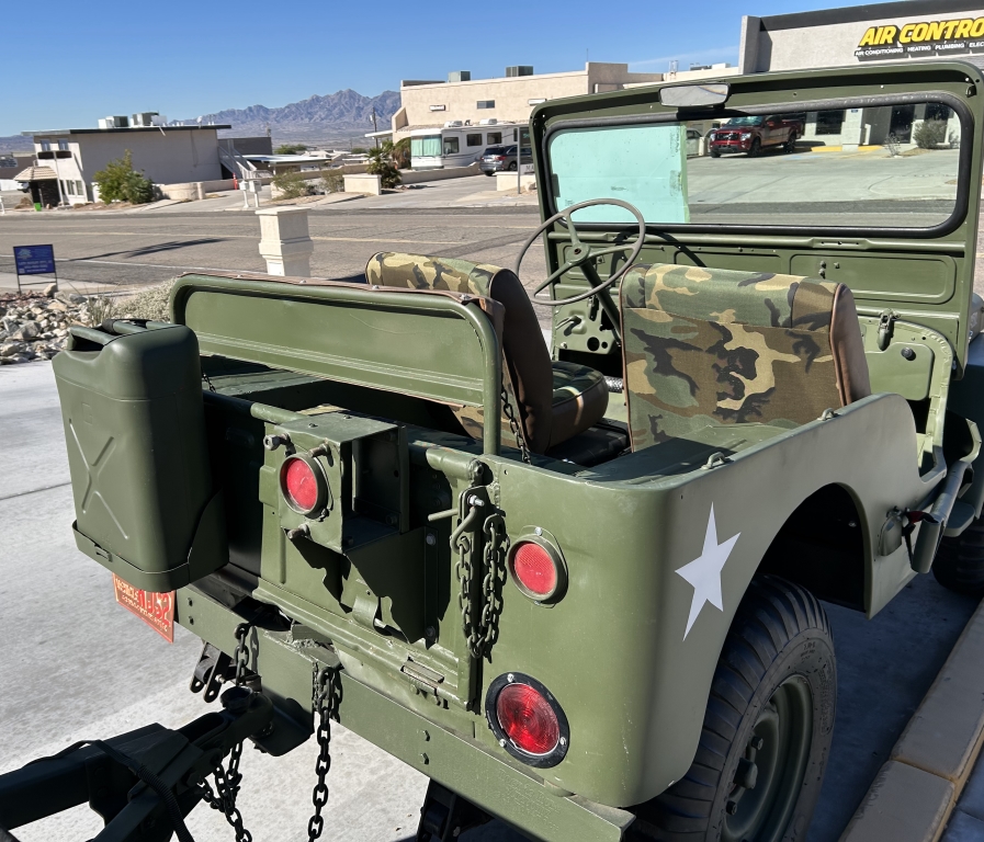 Gene Spicer's M38 & Trailer