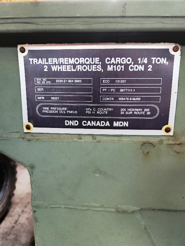 John Cheney's Canadian Trailer